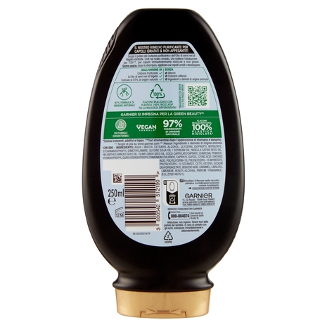 Garnier Ultra Dolce Carbone Magnetico Balsamo Purificante & Idratante 250 ml